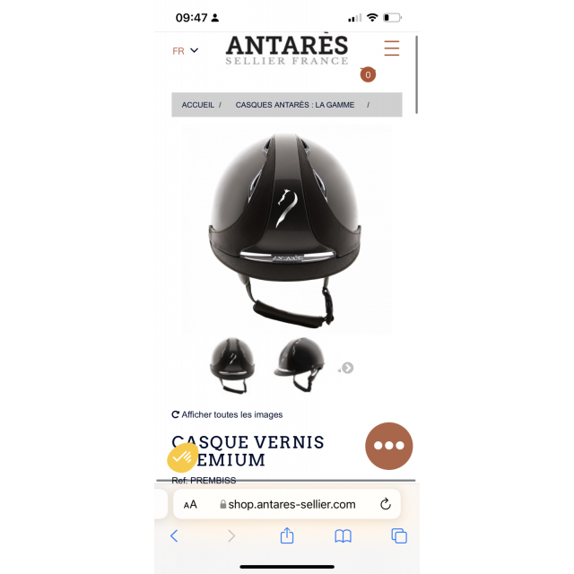 Bombe antarès vernis