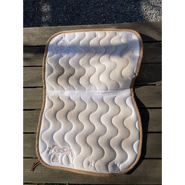 Tapis Penelope bleu marine/camel