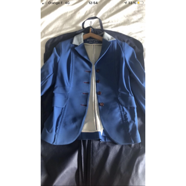 Veste concours Manfredi T.M femme comme neuve