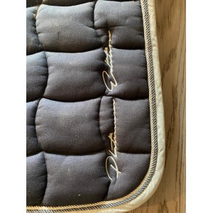 Tapis de selle dressage ESKADRON gris anthracite