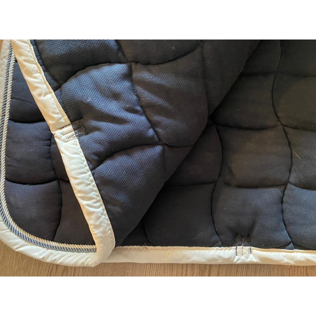 Tapis de selle dressage ESKADRON gris anthracite