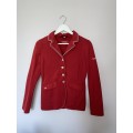 veste de concours equithème rouge, taille 34
