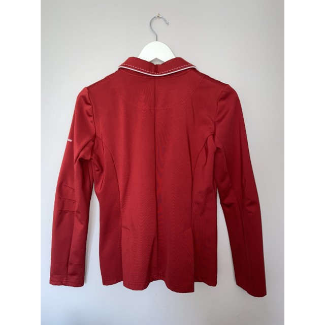 veste de concours equithème rouge, taille 34