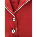 veste de concours equithème rouge, taille 34