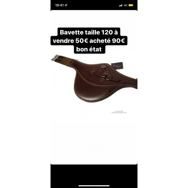 Bavette taille 120