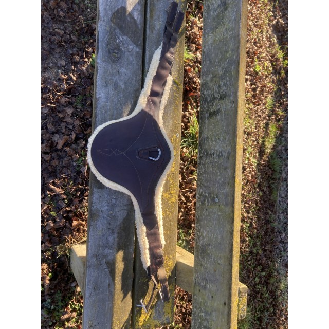 Sangle bavette havane DEVOUCOUX 140