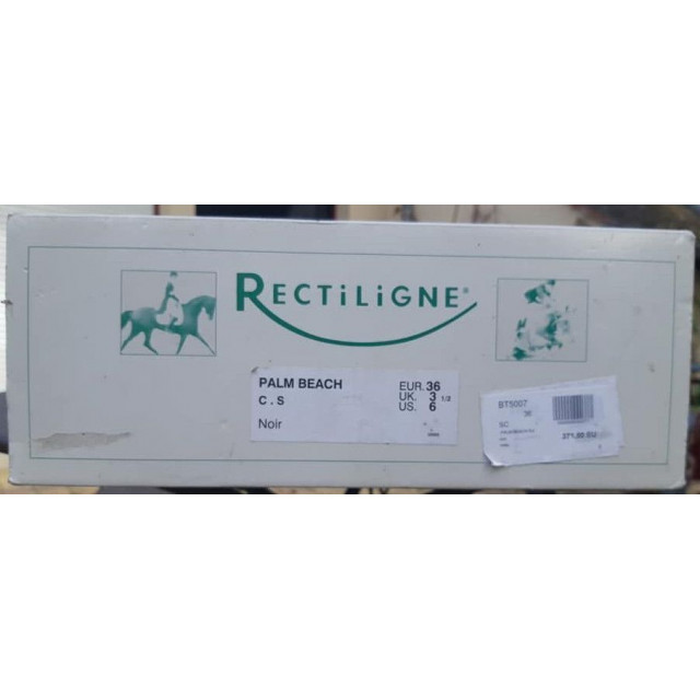 Bottes noires Rectiligne