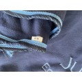 Couvre reins bleu marine taille 125 cm polaire
