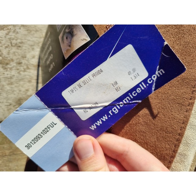 Tapis de selle Lamicell Prahda brun