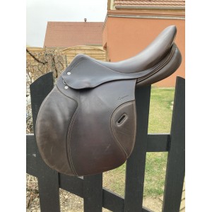 Selle Fouganza 17pouces brune