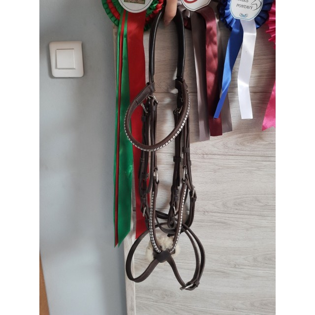 Bridon clincher marron taille cheval