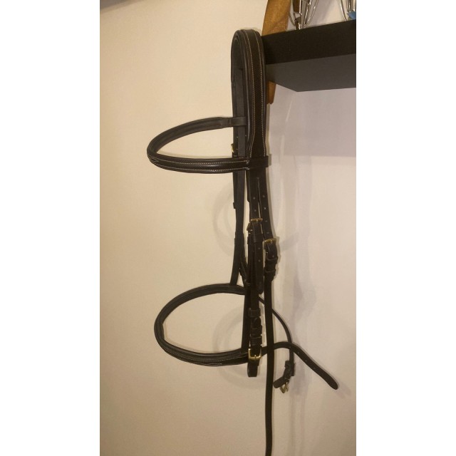 Ensemble bridon / collier de chasse