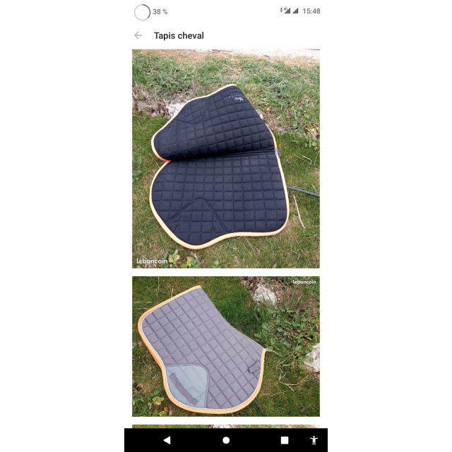 Tapis schockemohle degarroté