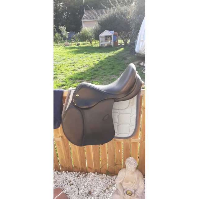 Selle Éric Thomas cuire noir