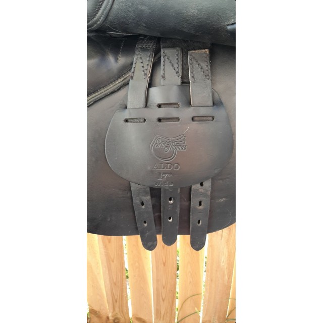 Selle Éric Thomas cuire noir