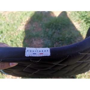 Tapis d'équitation bleu marine