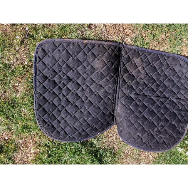 Tapis d'équitation bleu marine