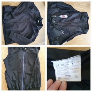 Lot airbag helite veste manteau oscar et gabrielle