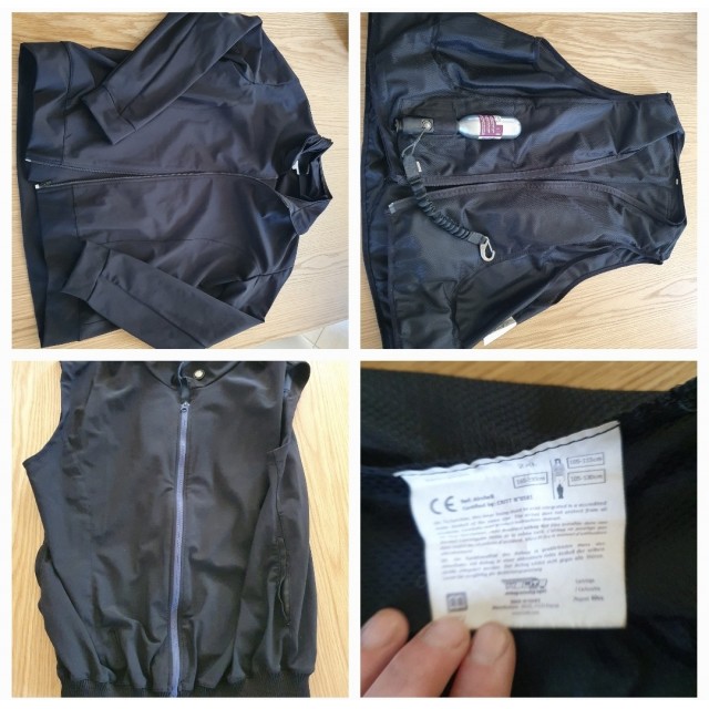 Lot airbag helite veste manteau oscar et gabrielle