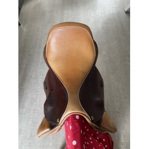 Selle mixte en cuir 17’´