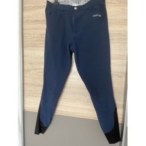 Pantalon d’équitation Jump’in Hervé Godignon bleu