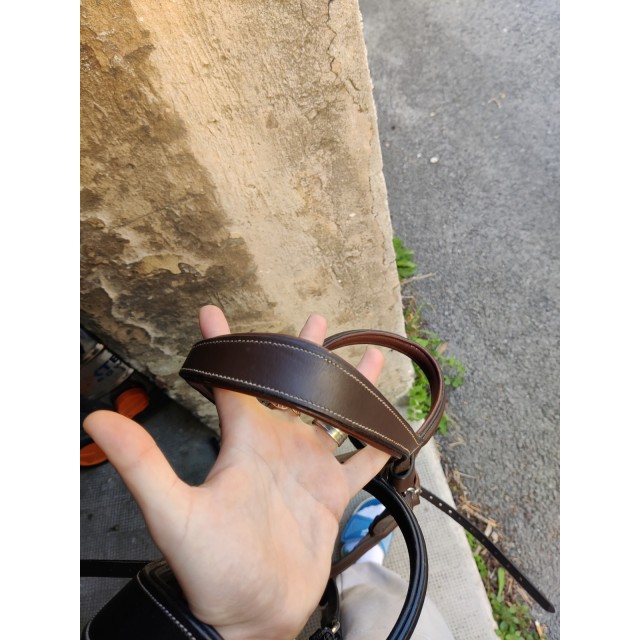Bridon muserolle combinée epona marron