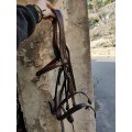 Bridon muserolle combinée epona marron