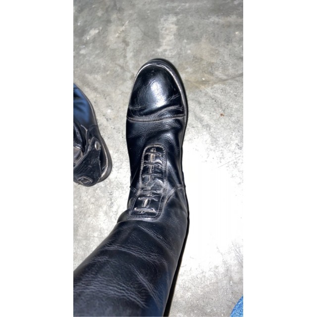 botte en cuir alexs boots