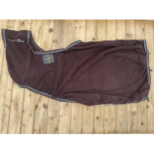 Couvre reins marron poney