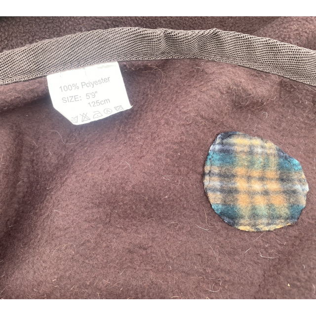 Couvre reins marron poney