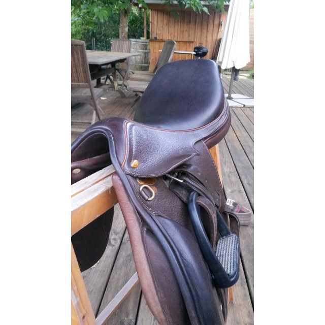 Selle mixte Eric Thomas 17,5pouces