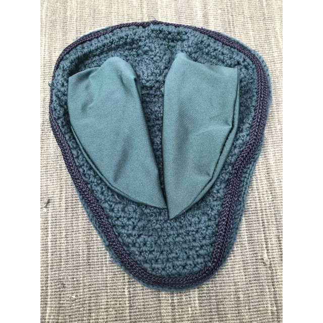 Bonnet cheval bleu canard