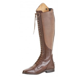 bottes marrons à lacets BUSSE