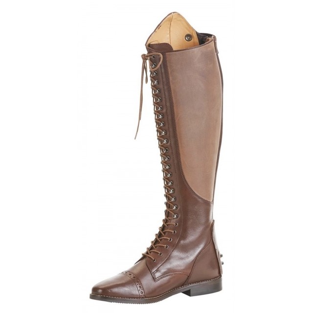 bottes marrons à lacets BUSSE