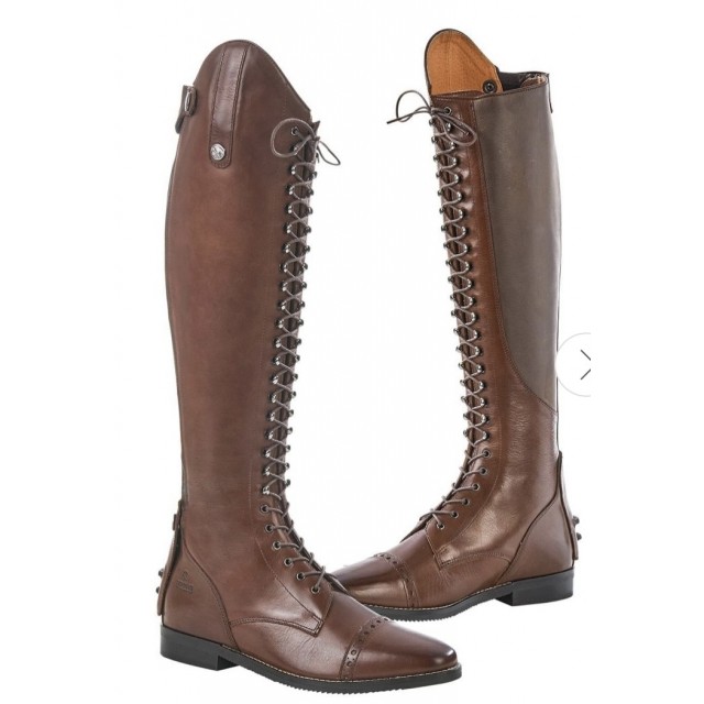 bottes marrons à lacets BUSSE