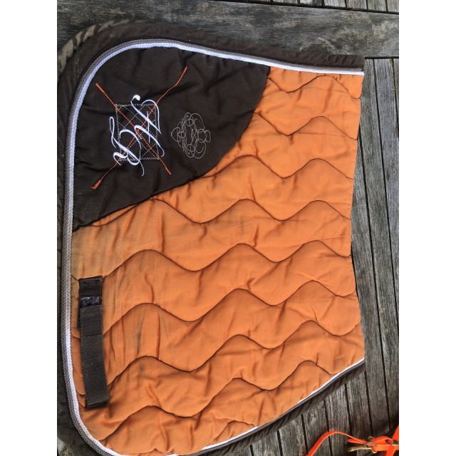 Tapis fouganza orange (ensemble)