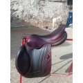 Selle CWD 17"5 S02 cuir pleine fleur doublé veau