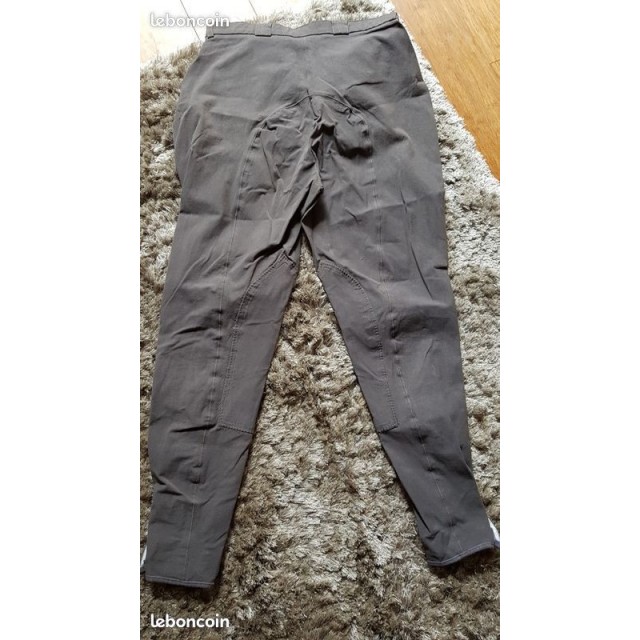 pantalon équitation equitheme gris foncé