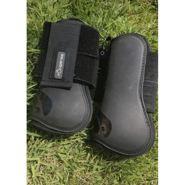 Paire de guêtre noir fouganza