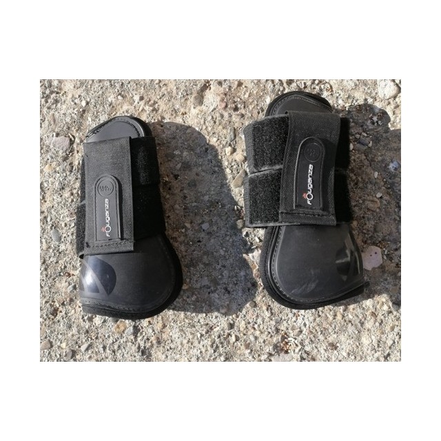 Paire de guêtre noir fouganza