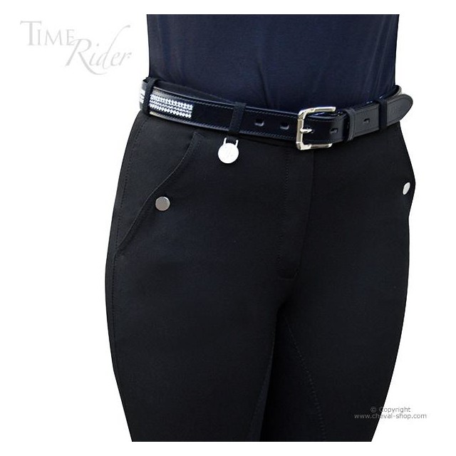 Pantalon équitation avec fond de peau