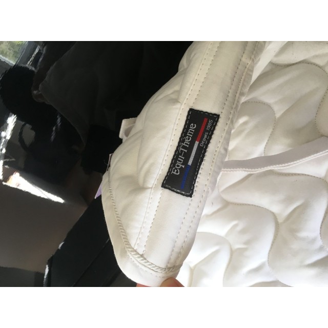 Tapis mixte blanc Equi-Théme