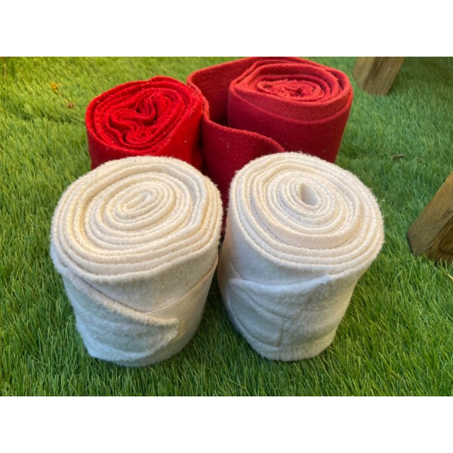 Bandes de polo blanches