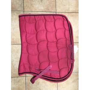 Tapis + bonnet rose fuchsia taille cheval