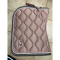 TApis + bonnet  equestrian stockholm rose et gris taille cheval