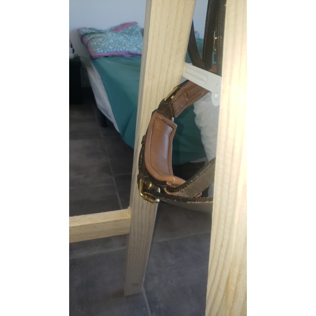 bridon tourné dressage marron 07 68 79 17 03