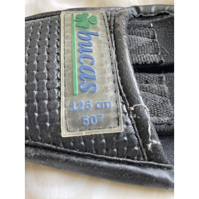 Sangle anatomique Bucas noire 125cm