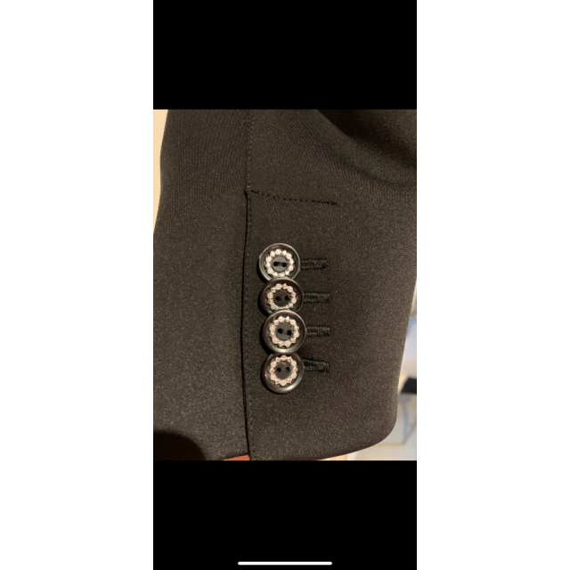 Veste de concours noire Anna Scarpati