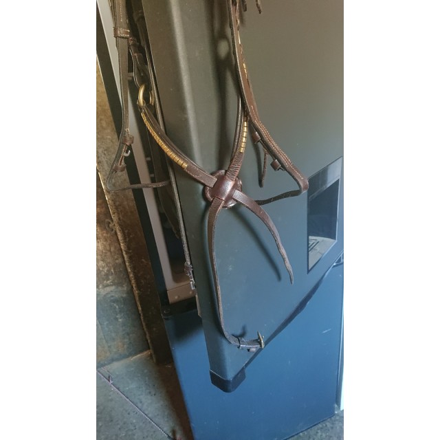 Frontal et muserolle croisée clincher