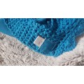 Bonnet anti-mouches bleu